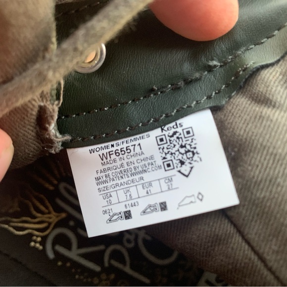 Keds Rifle Paper Company Hi-tops, Size 10 - Picture 4 of 6